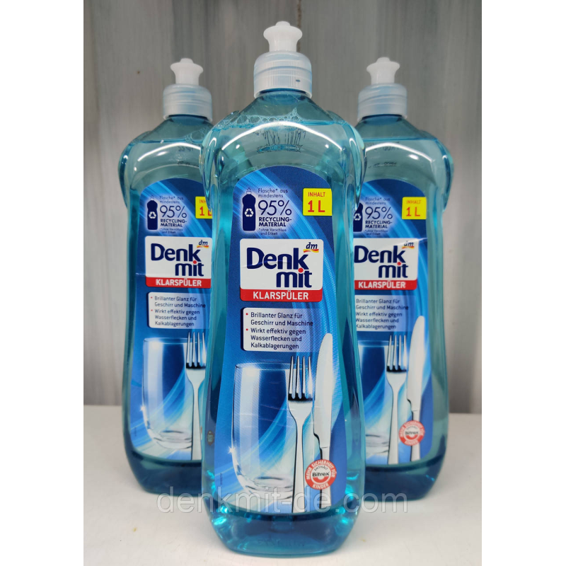 Ополіскувач для посудомийки Denk mit, 1 л Ополіскувач для посудомийки Denk mit, 1 л