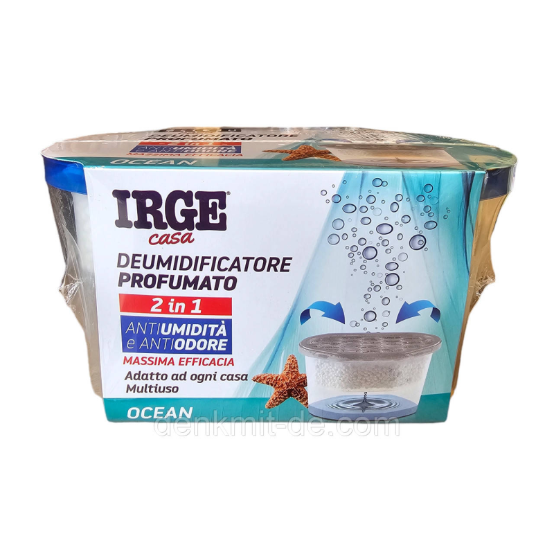 Irge Поглинач запаху і вологи Ocean 400 мл. Irge Поглинач запаху і вологи Ocean 400 мл.