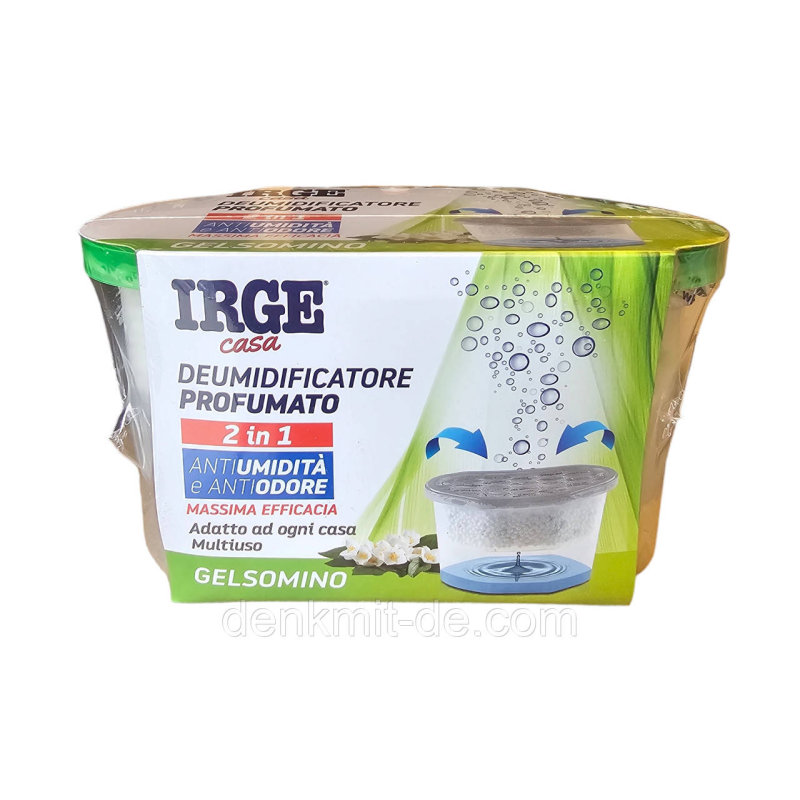 Irge Поглинач запаху і вологи Gelsomino 400 мл. Irge Поглинач запаху і вологи Gelsomino 400 мл.