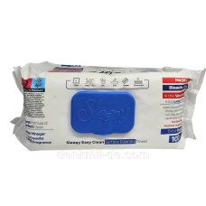 Вологi серветки для прибирання SLEEPY Easy Clean Bleach, 100шт