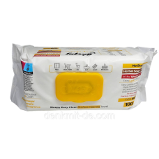 Вологi серветки для прибирання SLEEPY Easy Clean Herbal Soap, 100шт