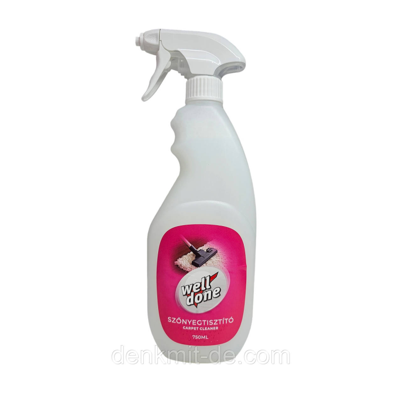 Засіб для чищення килимів Well Done спрей, 750 мл Засіб для чищення килимів Well Done спрей, 750 мл