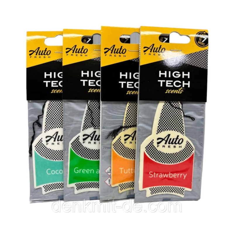 Підвісний ароматизатор для авто Auto Fresh Green apple ракета, 1 шт Підвісний ароматизатор для авто Auto Fresh Green apple ракета, 1 шт