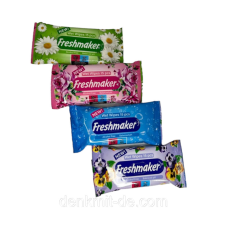 Вологі антибактеріальні серветки Freshmaker Flower (15 шт), 1 шт