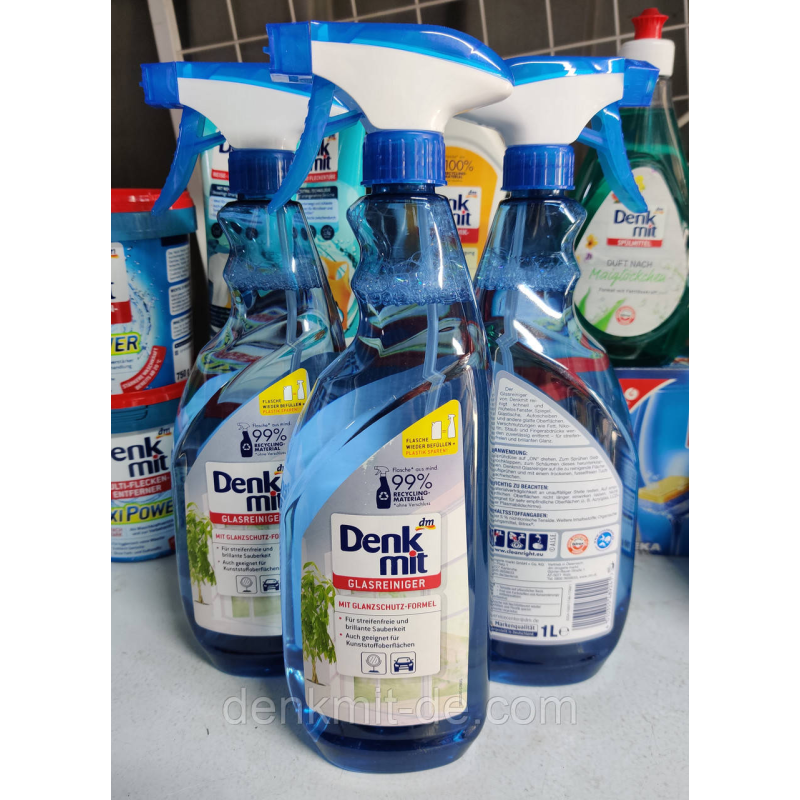 Denkmit Glasreiniger - засіб для скла і пластику 1л