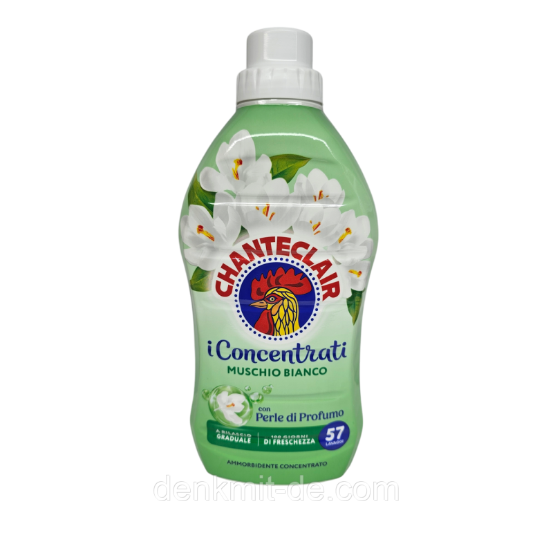 Ополіскувач для білизни концентрований Chanteclair Muschio bianco , 1,14 л (57 прань) Ополіскувач для білизни концентрований Chanteclair Muschio bianco , 1,14 л (57 прань)