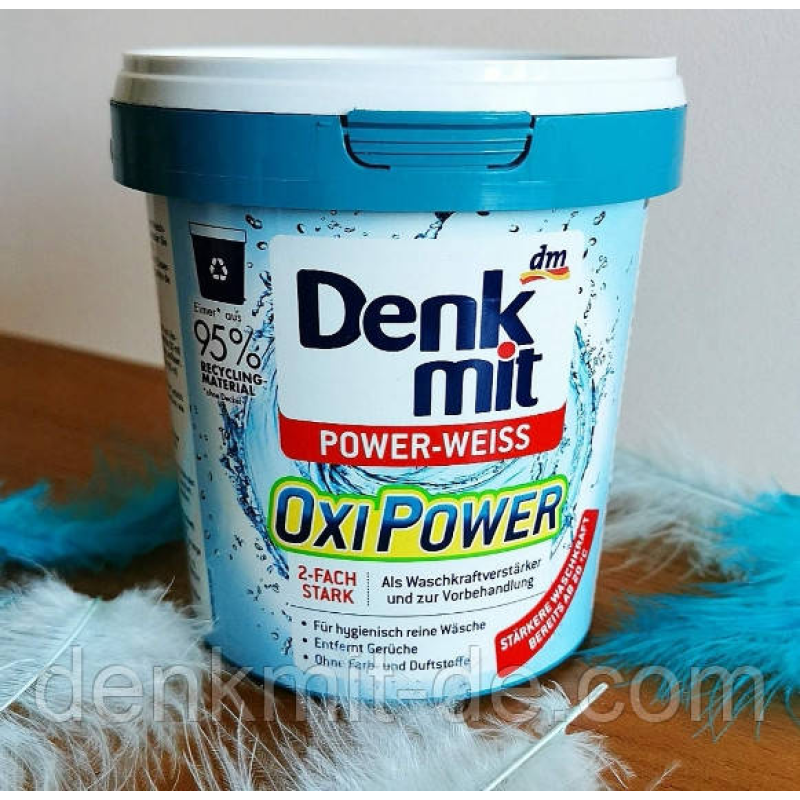Плямовивідник для білого Denkmit Oxi Power-weiss 750 Плямовивідник для білого Denkmit Oxi Power-weiss 750