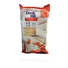 Вологі серветки для прибирання Denkmit Allzwecktücher Feucht Granat Apfel duft, 50 шт.