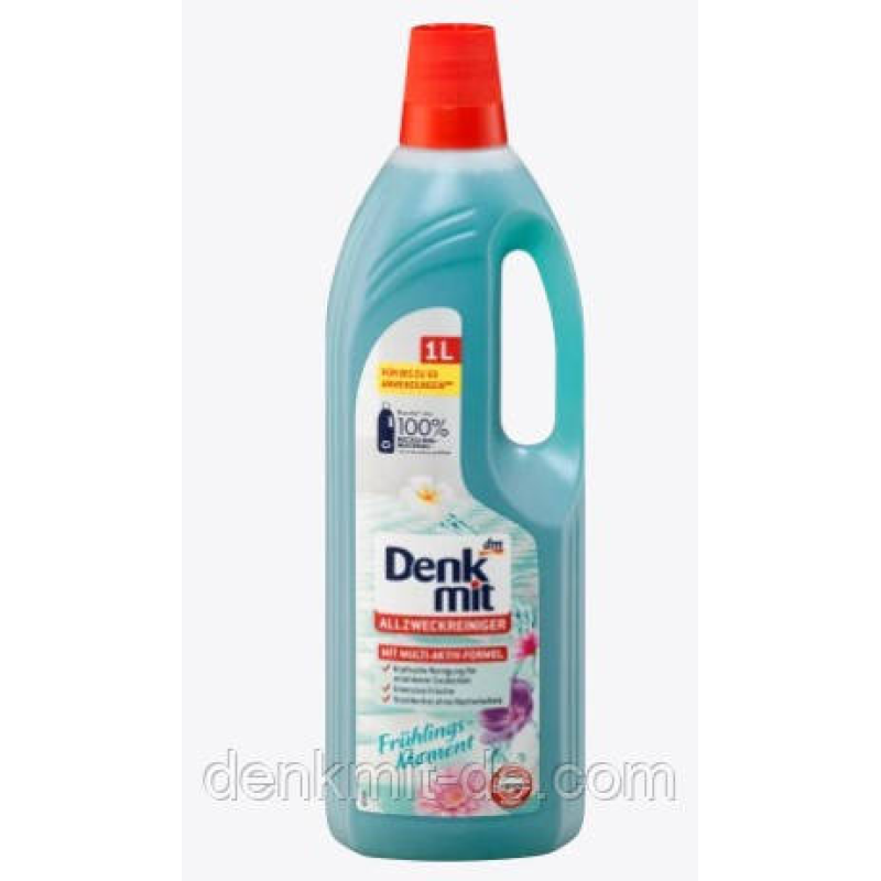 Рідина для миття підлоги Denkmit Allzweckreiniger FruhlingsMoment 1л.