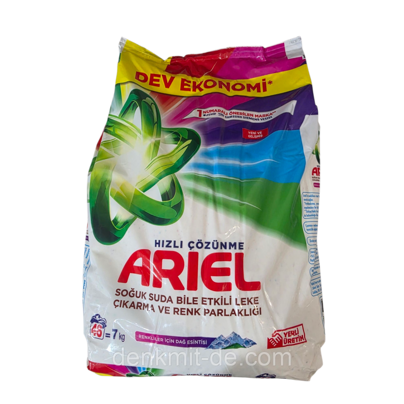 Ariel Пральний порошок Mountaine Color, 7 кг (46 прань) Ariel Пральний порошок Mountaine Color, 7 кг (46 прань)
