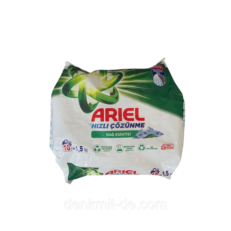 Ariel Пральний порошок Mountain spring, 1,5 кг (10 прань) Ariel Пральний порошок Mountain spring, 1,5 кг (10 прань)
