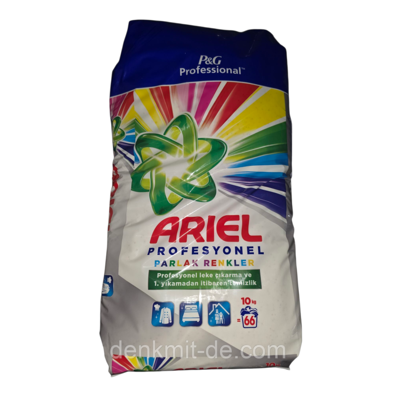 Ariel Professional  Пральний порошок Mountaine Color, 10 кг (66 прань)