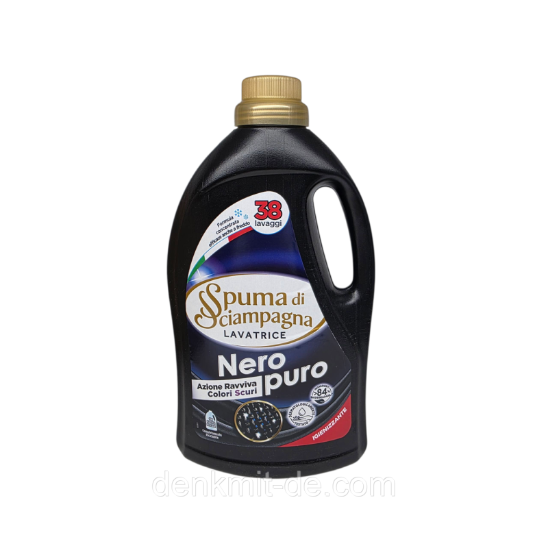 Засіб для прання чорних речей Spuma di sciampagna 1710 мл 38 прань