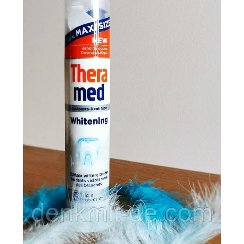 Зубна паста з дозатором TheraMed Natur-weib, 100 мл