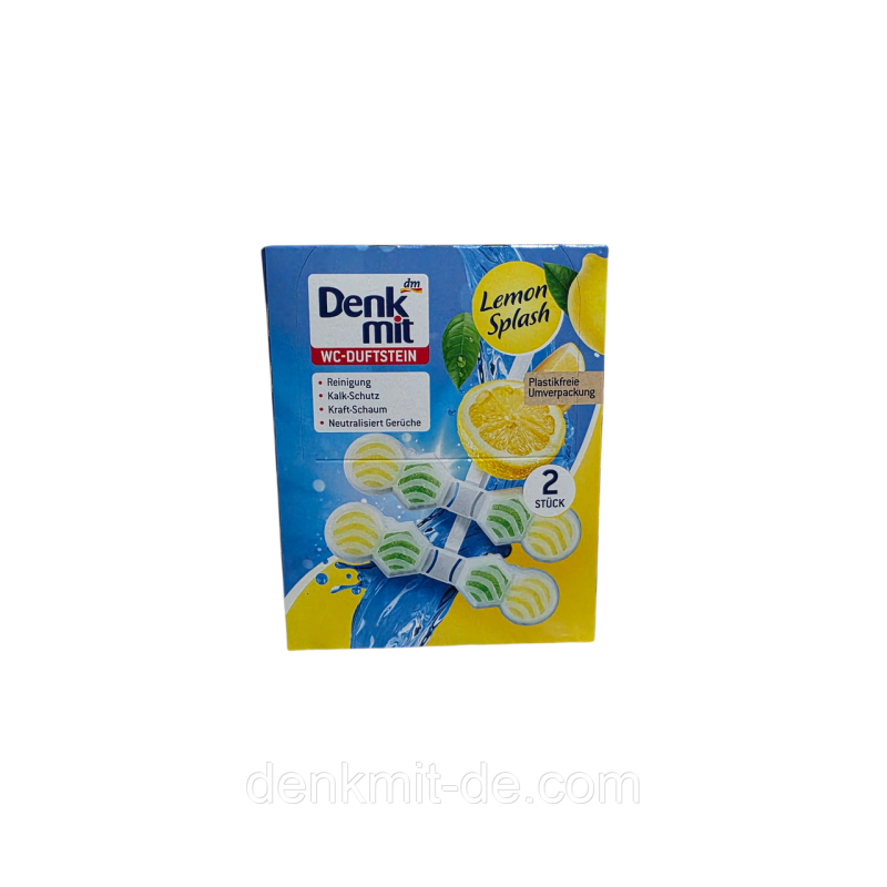 Блок для унітаза Denkmit WC Lemon, 2 шт.