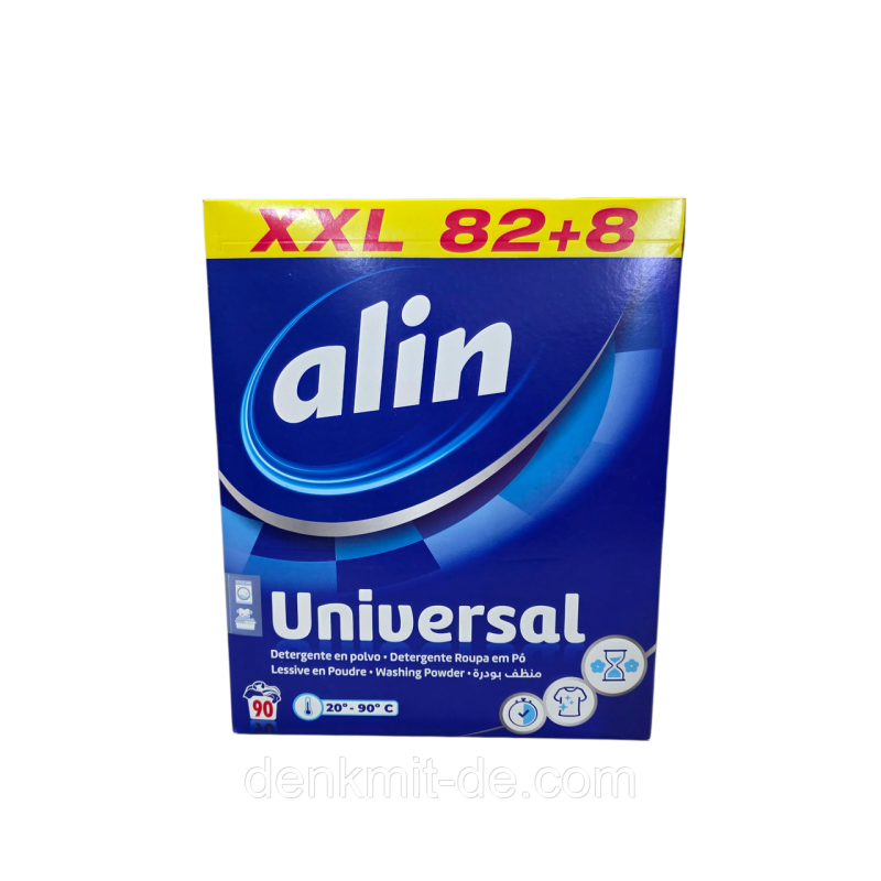 Alin Пральний порошок Universal, 5.130 кг 82+8 прань Alin Пральний порошок Universal, 5.130 кг 82+8 прань