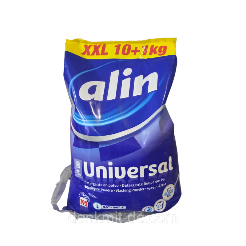 Alin Пральний порошок Universal, 11 кг 192 прання