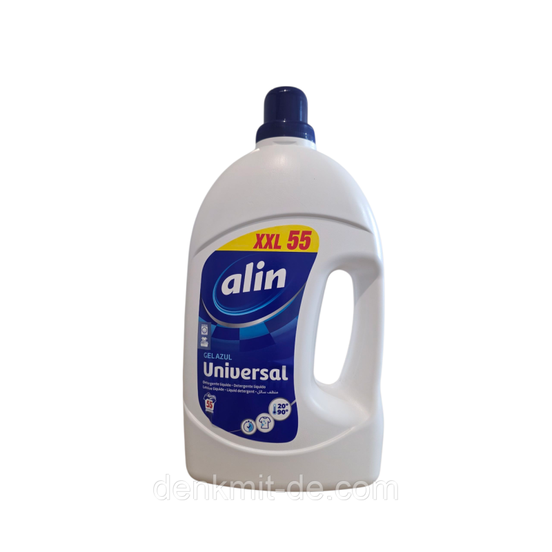 Alin Рідкий гелевий Пральний порошок Universal , 2,75 л 55 прань Alin Рідкий гелевий Пральний порошок Universal , 2,75 л 55 прань