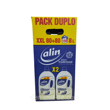 Alin Пральний порошок Tradicional, (2 x 4 л / 160 прань)