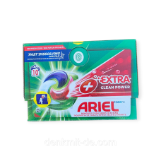 Капсули Ariel для прання 4-компонентні Extra clean power 10 шт
