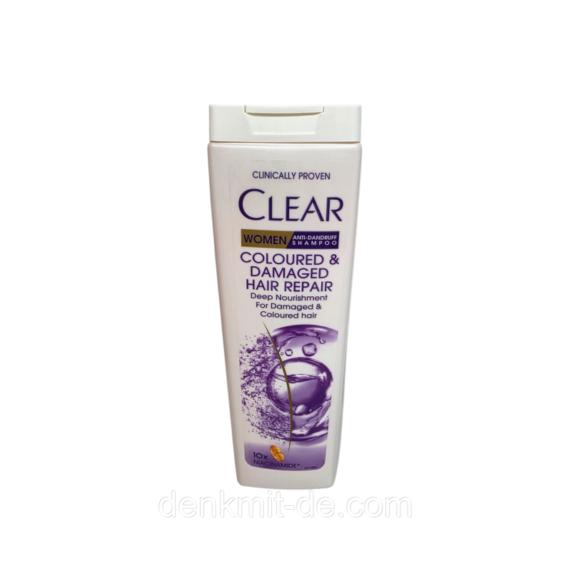 Clear Women Coloured & damaged hair repair Шампунь 400 мл