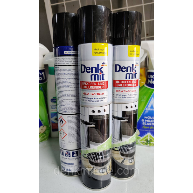 Засіб для чищення духовки та гриля Denkmit Backofen & Grillreiniger 500 мл