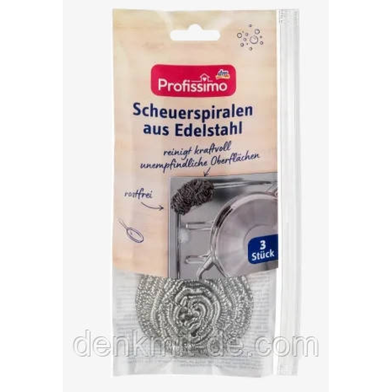 Металеві губки Profissimo DM 3 шт. Металеві губки Profissimo DM 3 шт.