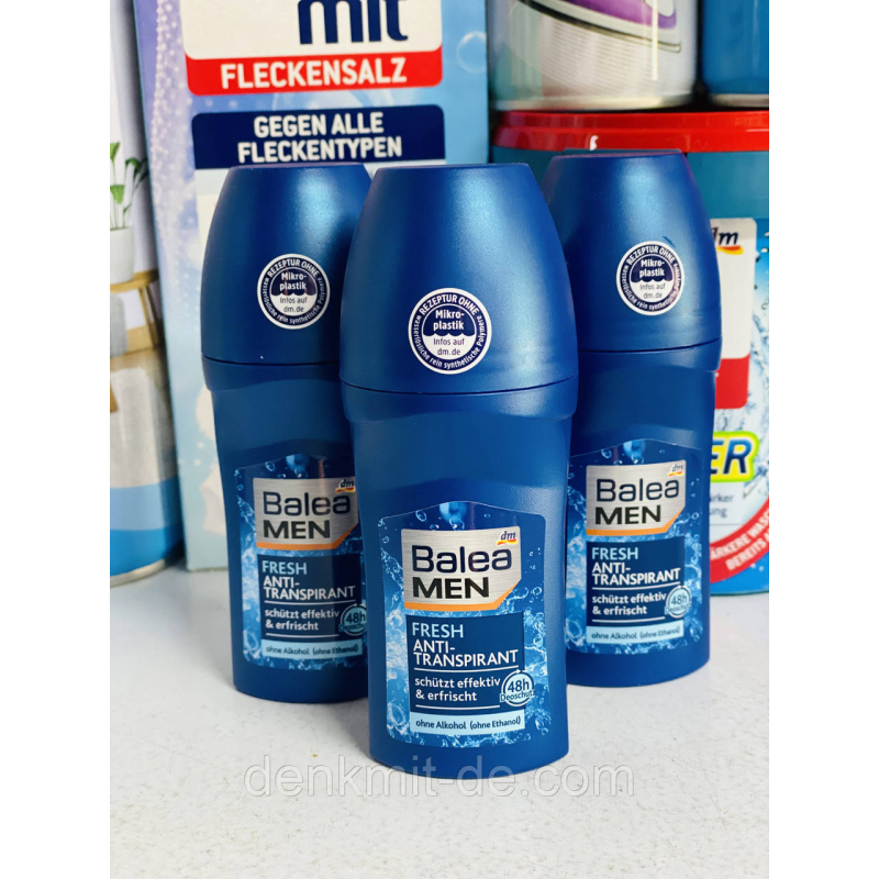 Balea Men Роликовий дезодорант Fresh, 50 мл Balea Men Роликовий дезодорант Fresh, 50 мл