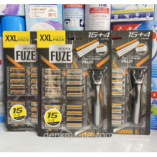 Станок для гоління Body-X Fuze XXL Pack, 21 касета