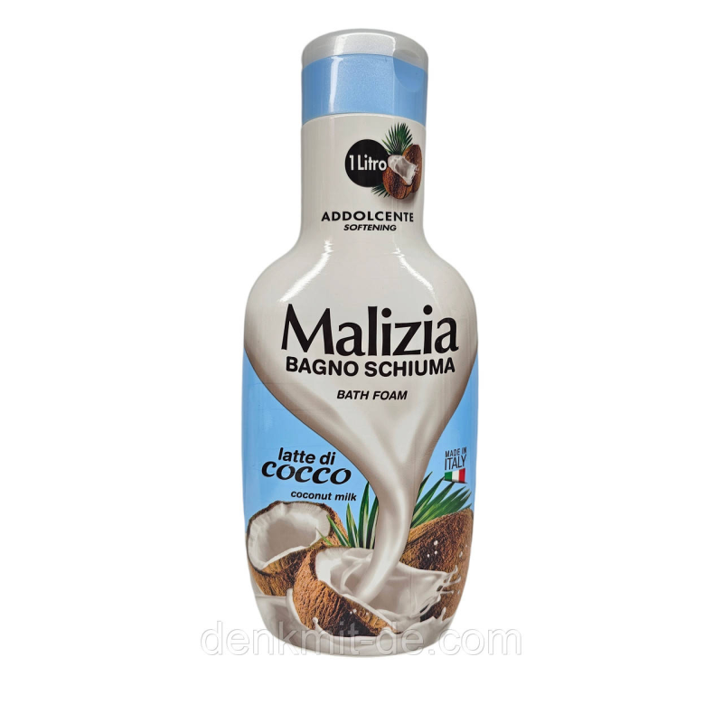 Malizia Гель для душу Coconut milk, 1000 мл