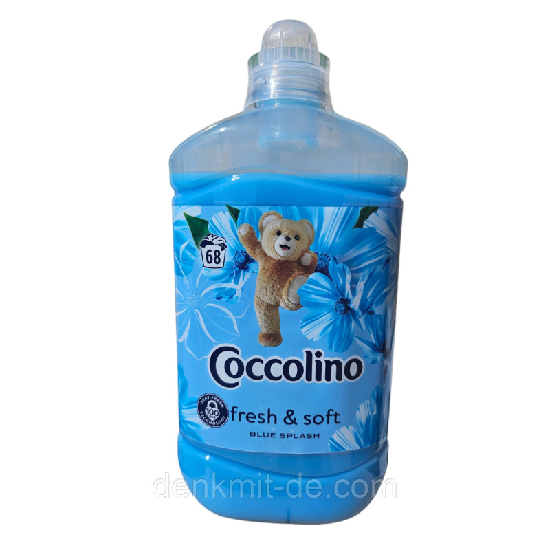 Ополіскувач для білизни Coccolino Blue Splash, 1.70 л (68 прання) Ополіскувач для білизни Coccolino Blue Splash, 1.70 л (68 прання)